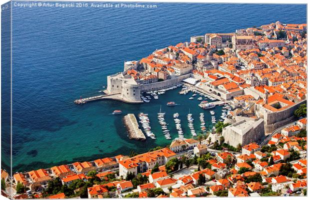 Old City of Dubrovnik Canvas Print by Artur Bogacki