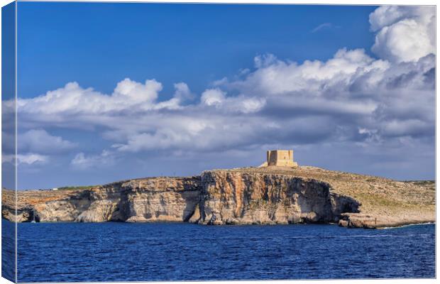Comino Island, Malta Canvas Print by Artur Bogacki