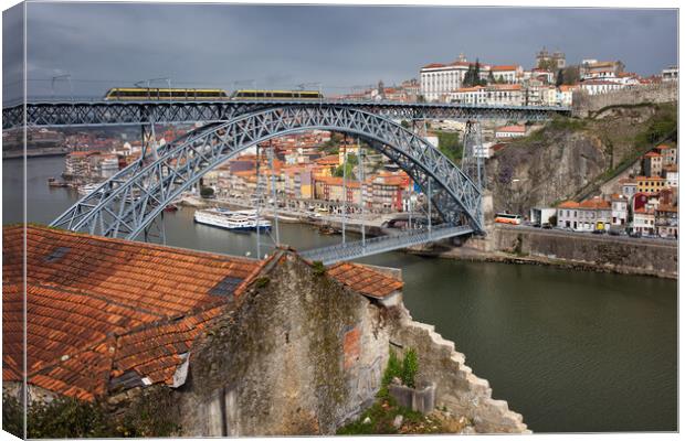 Porto in Portugal Canvas Print by Artur Bogacki