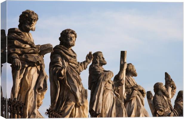 Apostles at Church of St. Peter and Paul in Krakow Canvas Print by Artur Bogacki