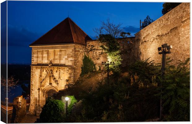 Sigismund Gate and Wall of Bratislava Castle Canvas Print by Artur Bogacki