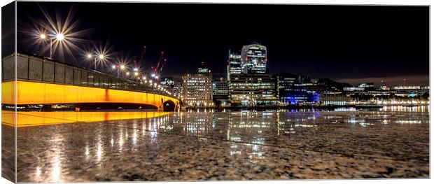 Reflecting London Canvas Print by Elements Of Time