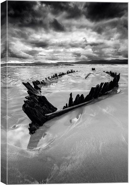  The Sunbeam Shipwreck Canvas Print by Graham Daly