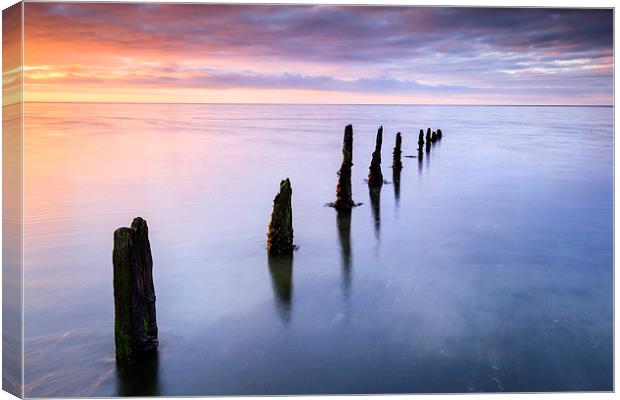  Dawn at Pilmore Canvas Print by Graham Daly