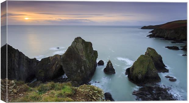 Nohoval Cove Sunrise Canvas Print by Graham Daly