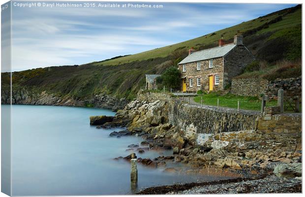 Port Quin Canvas Print by Daryl Peter Hutchinson