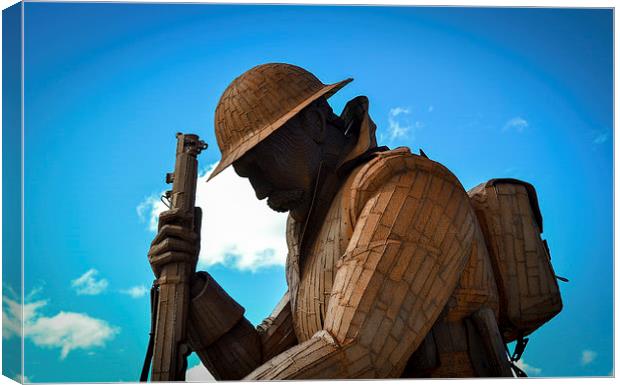  Tommy Seaham  Canvas Print by Anthony Pickering