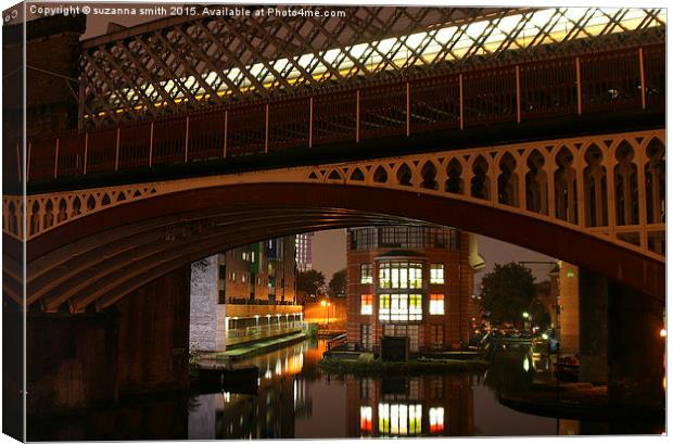 Under the arches Canvas Print by Suzanna Smith