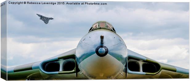  Vulcan farewell Canvas Print by Rebecca Leveridge