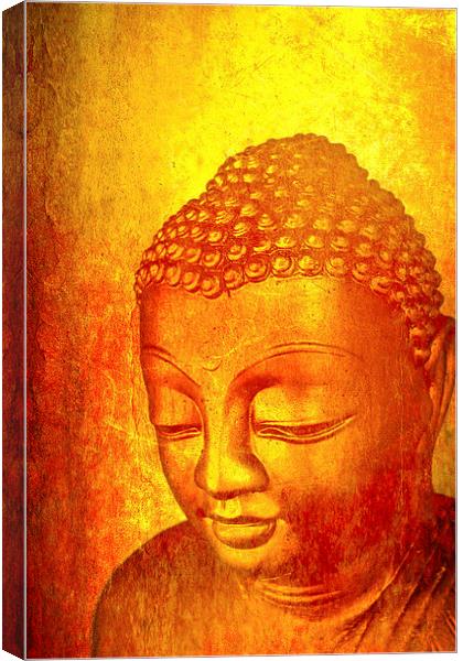 Sri Lankan Buddha  Canvas Print by Julian Bound
