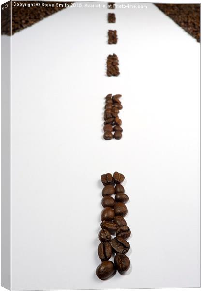 Coffee Bean Highway Canvas Print by Steve Smith