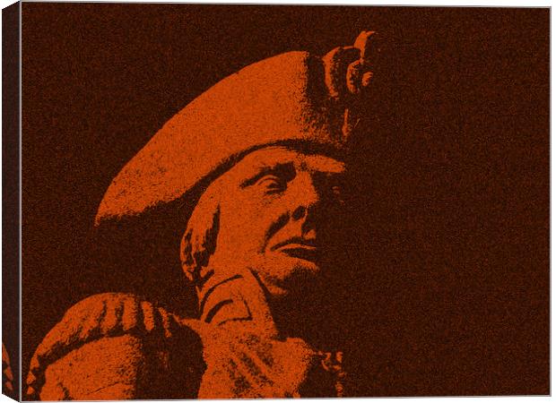 Lord Horatio Nelson  Canvas Print by Harvey Hudson