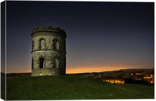  Solomons Temple by Moonlight Canvas Print by Phil Sproson