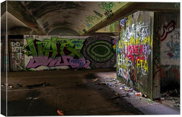 St Peter's Seminary, Cardross. Canvas Print by Rich Fotografi 