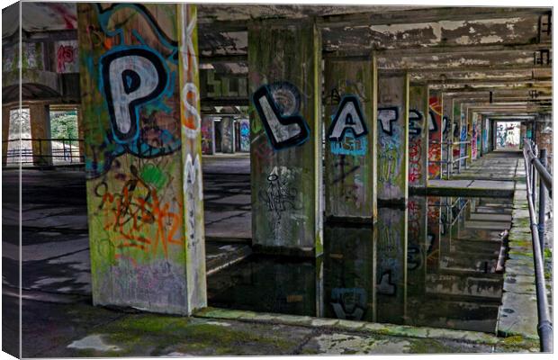 St Peter's Seminary, Cardross Canvas Print by Rich Fotografi 