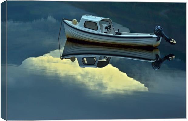 Reflections on Loch Goil Canvas Print by Rich Fotografi 
