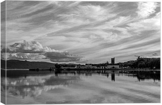 Front Street, Inveraray, Loch Fyne at Sunset. Canvas Print by Rich Fotografi 