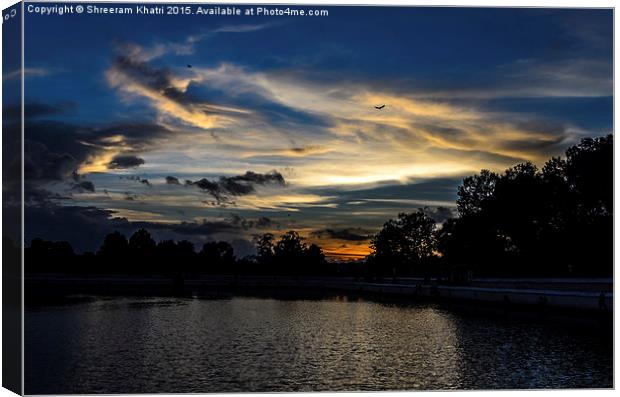  Evening view of nature Canvas Print by Shreeram Khatri