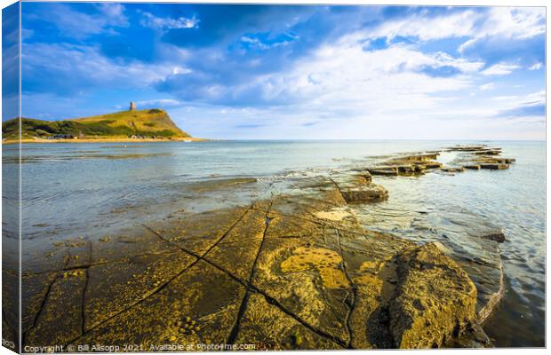 Kimmeridge. Canvas Print by Bill Allsopp