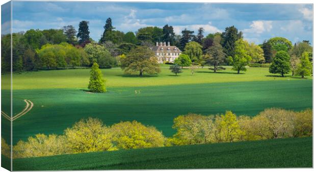 Lyndon Hall. Canvas Print by Bill Allsopp