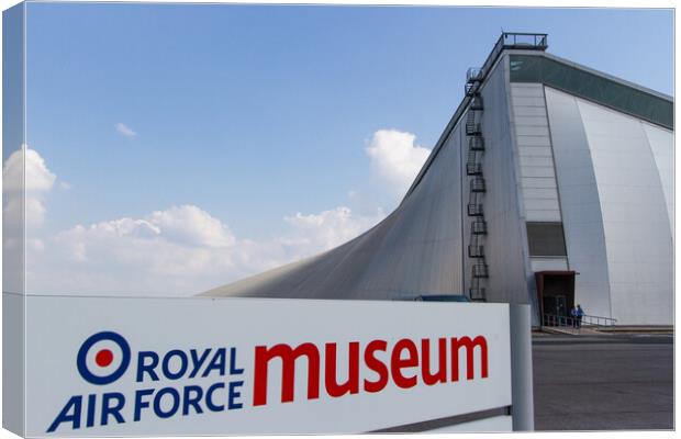 The Royal Air Force Museum at Cosford. Canvas Print by Bill Allsopp