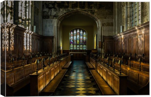 Guild Chapel Canvas Print by Bill Allsopp