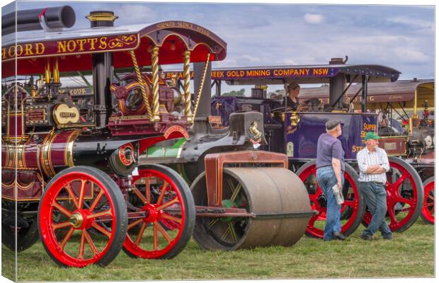 Old timers. Canvas Print by Bill Allsopp