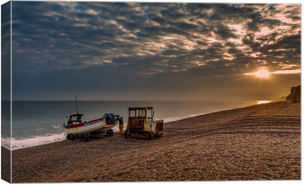 Preparing to Launch. Canvas Print by Bill Allsopp