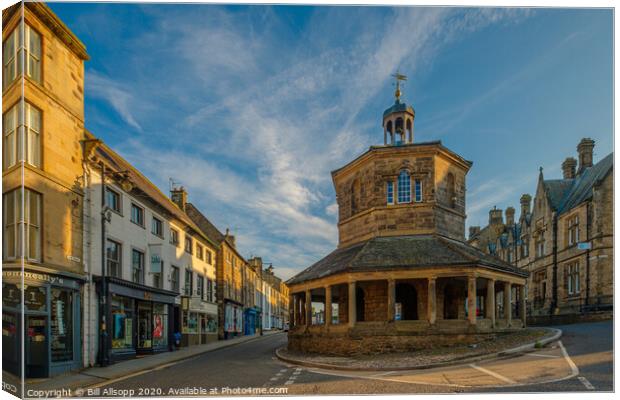 The Buttermarket. Canvas Print by Bill Allsopp