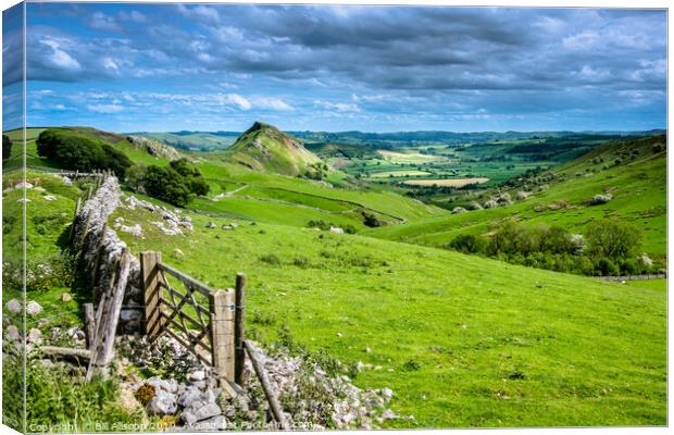 Chrome Hill in Derbyshire. Canvas Print by Bill Allsopp