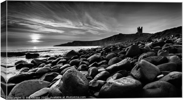 Dunstanburgh Canvas Print by Bill Allsopp