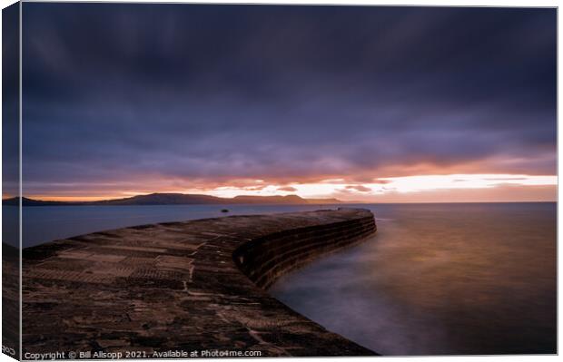 The Cobb. Canvas Print by Bill Allsopp