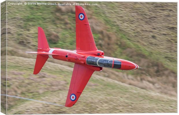 Red Ten Canvas Print by Steve Morris