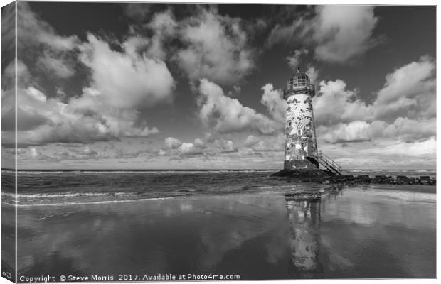 The Old Lighthouse Canvas Print by Steve Morris