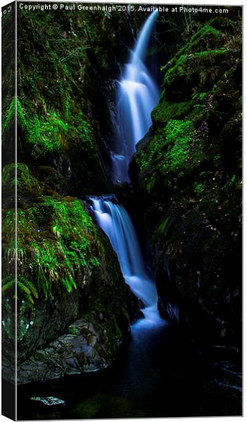  Aria Force Waterfall Canvas Print by Paul Greenhalgh