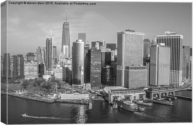 New York City Canvas Print by steven stain