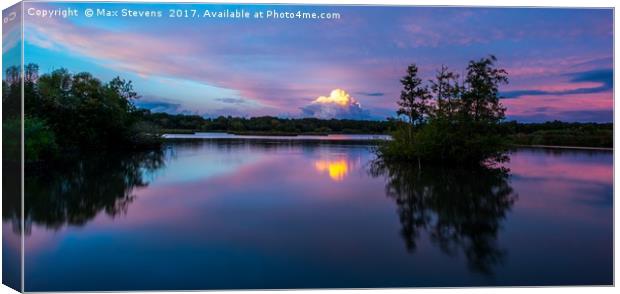 The gathering storm Canvas Print by Max Stevens