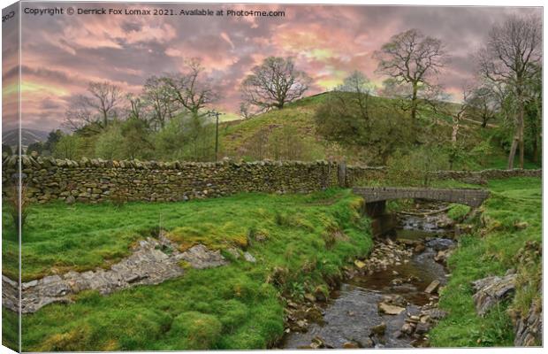 Forest of Bowland Canvas Print by Derrick Fox Lomax