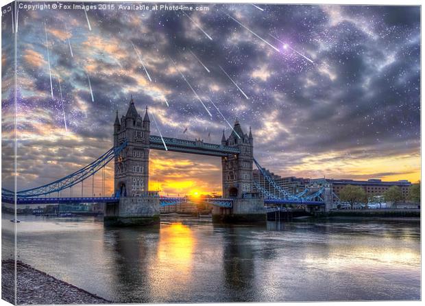  Tower bridge of london Canvas Print by Derrick Fox Lomax