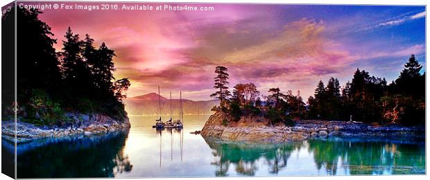  morning sun and boat Canvas Print by Derrick Fox Lomax