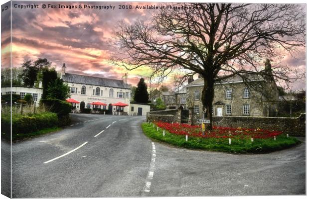 Parkers arms Newton in bowland Canvas Print by Derrick Fox Lomax