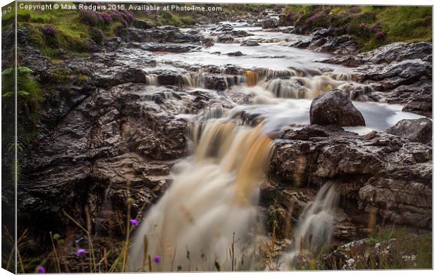 Allt Smoo Canvas Print by Mark Rodgers