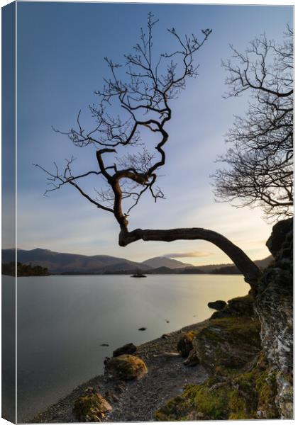 Sunrise At Otterbield Bay Lake District National Park Canvas Print by Phil Durkin DPAGB BPE4