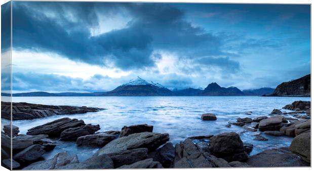 The Cuillin Mountains Isle Of Skye Scotland Canvas Print by Phil Durkin DPAGB BPE4