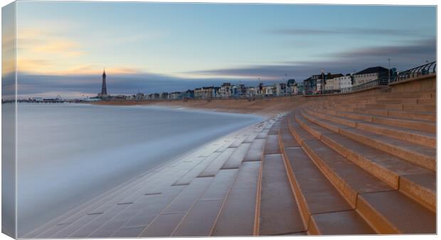 Blackpool Tower & Promenade  Canvas Print by Phil Durkin DPAGB BPE4