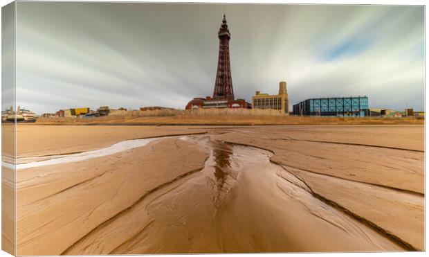 Towering over the Fylde Coast Canvas Print by Phil Durkin DPAGB BPE4