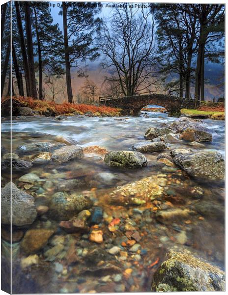  Neither Beck - Lake District National Park UK Canvas Print by Phil Durkin DPAGB BPE4