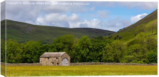 Muker In The Yorkshire Dales Canvas Print by Phil Durkin DPAGB BPE4