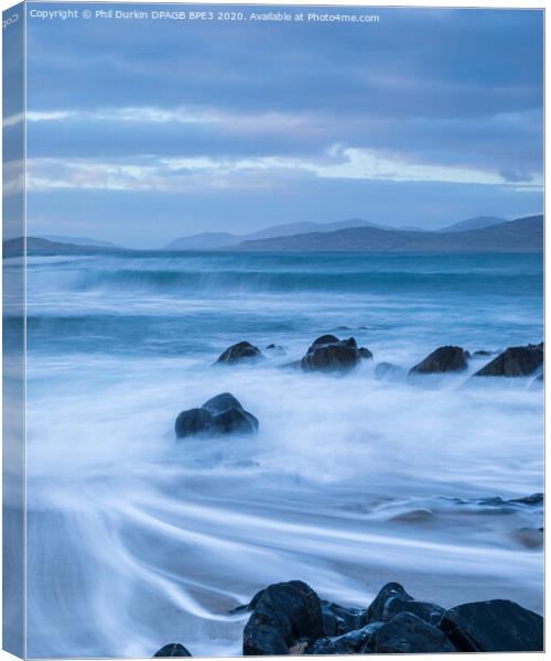 The Outer Hebrides Canvas Print by Phil Durkin DPAGB BPE4