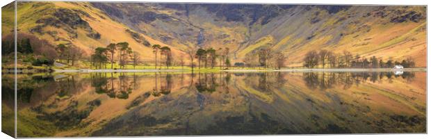 Buttermere Reflections Canvas Print by Phil Durkin DPAGB BPE4